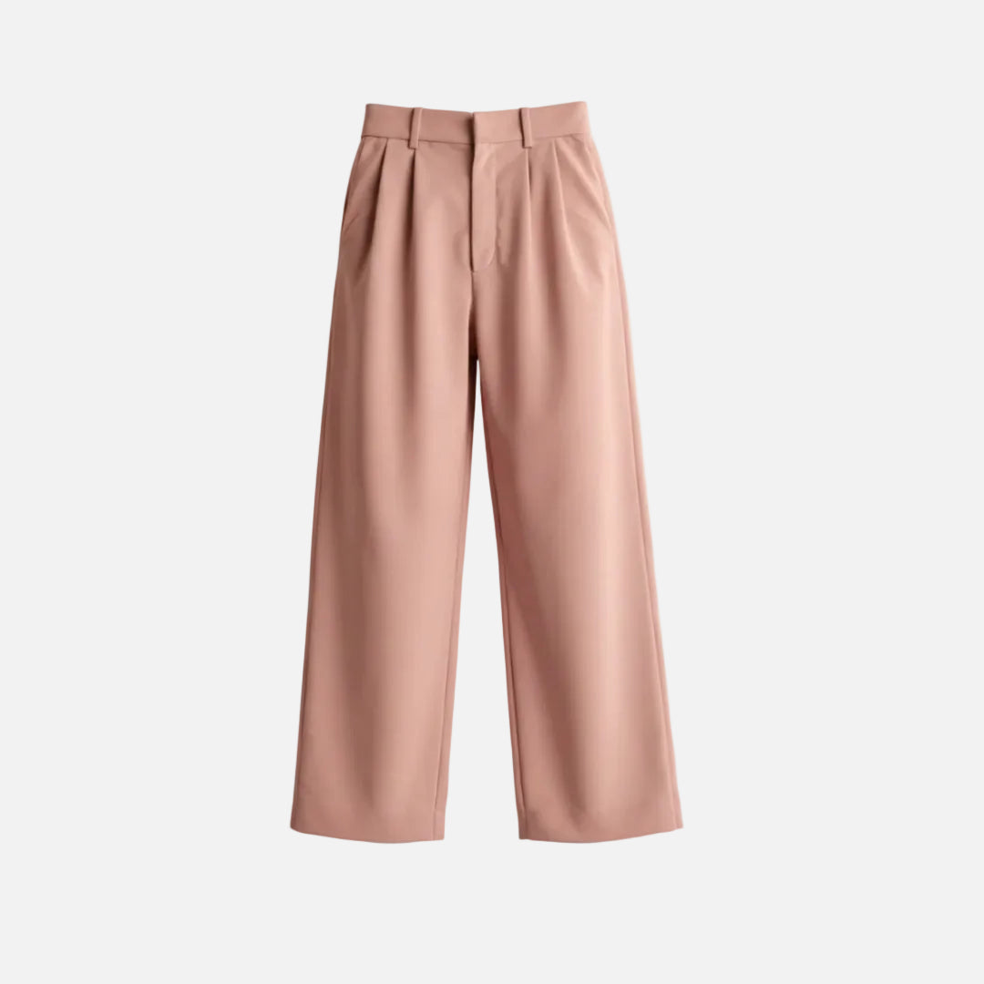Mavenburry | Women’s High Waisted Wide Leg Tailored Trousers