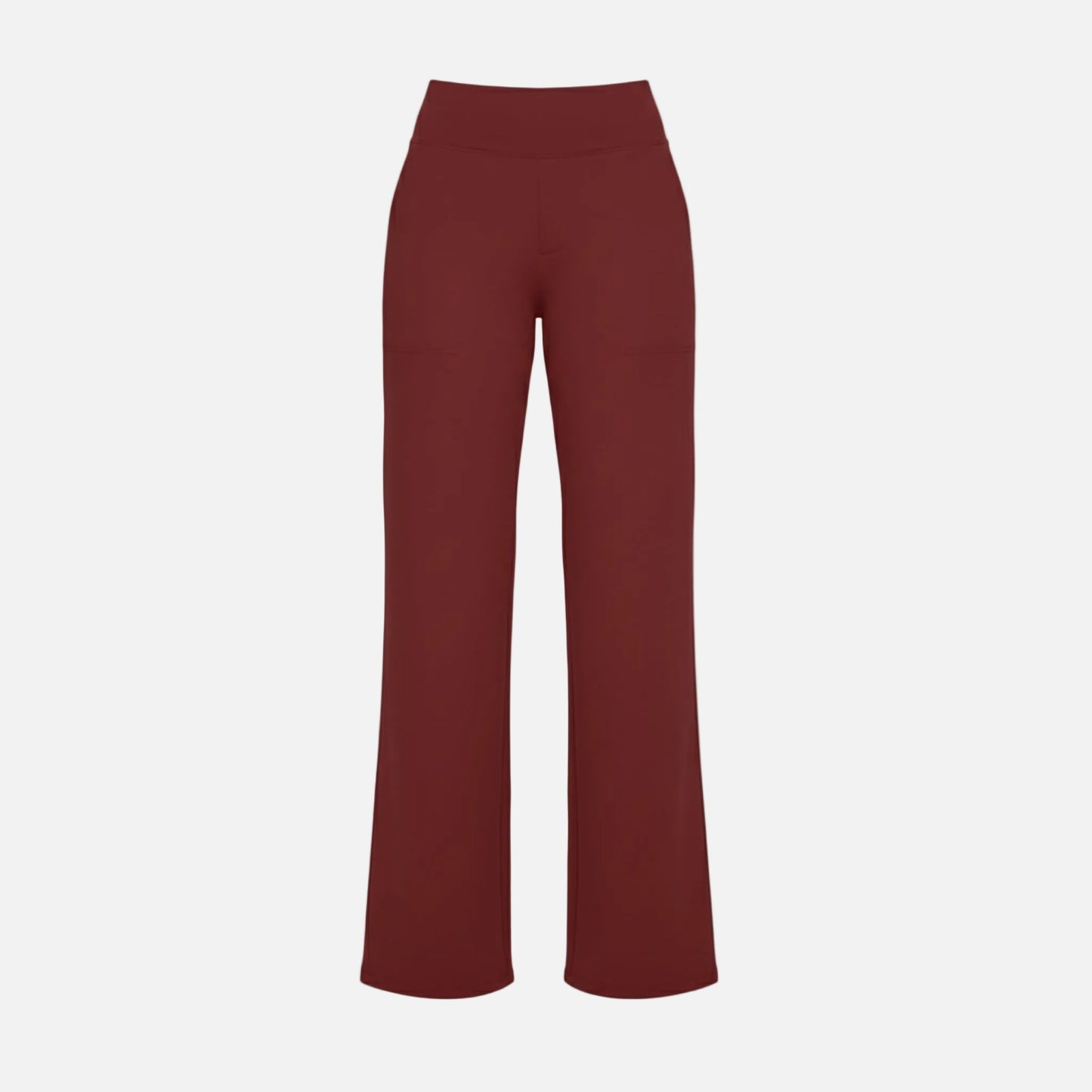 High Waisted Pants Women’s Pull-on Straight Leg