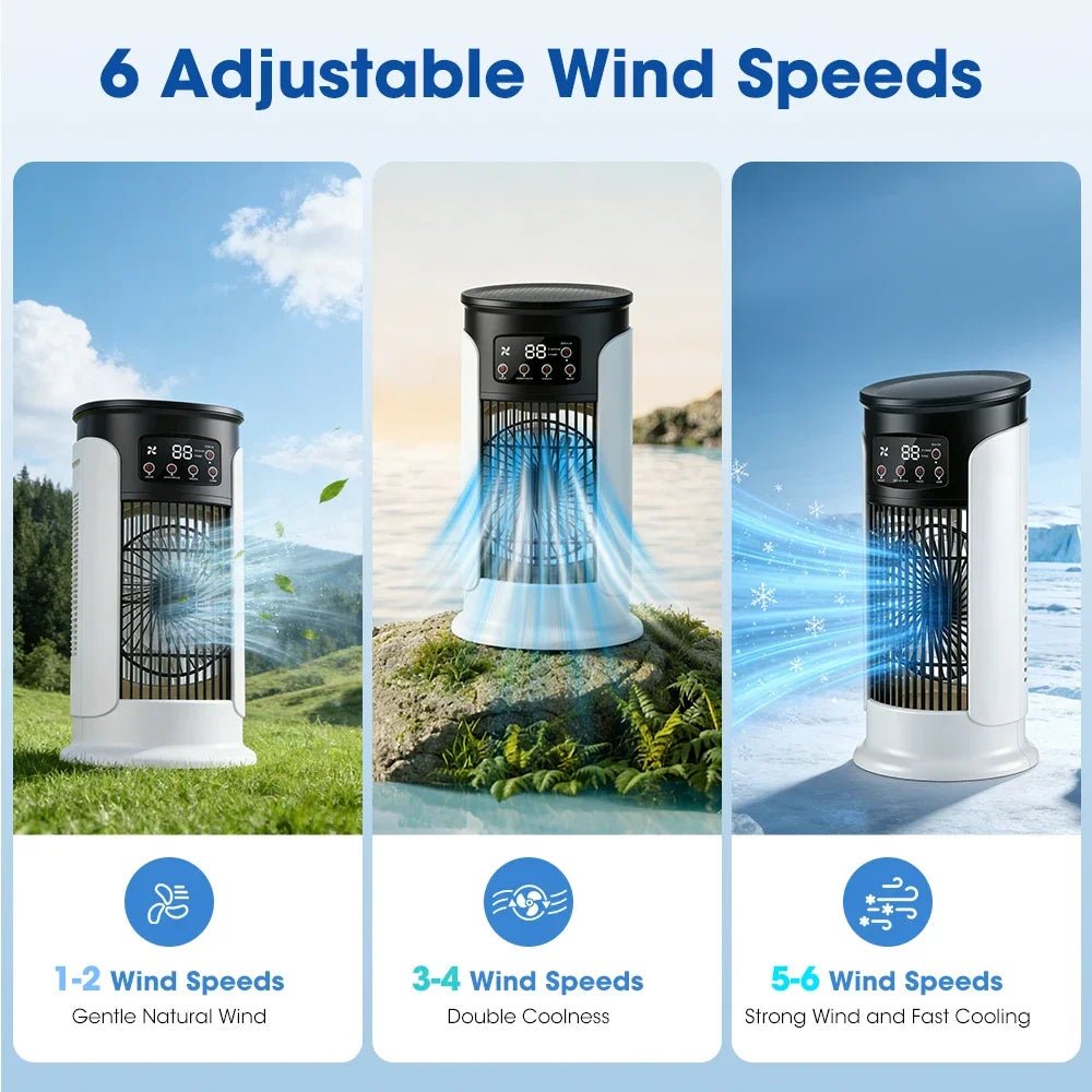 FreshWind 3-in-1 Air Cooler with Humidifier and LED