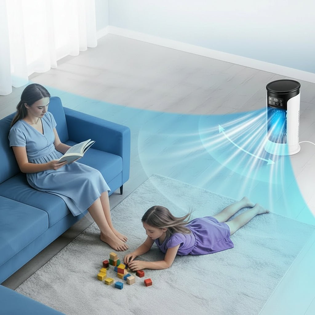 FreshWind 3-in-1 Air Cooler with Humidifier and LED