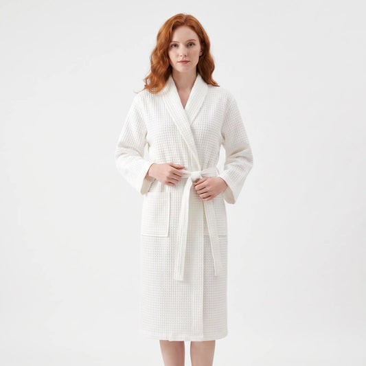 Soft Cotton Bathrobe for Comfort & Relaxation - Robin