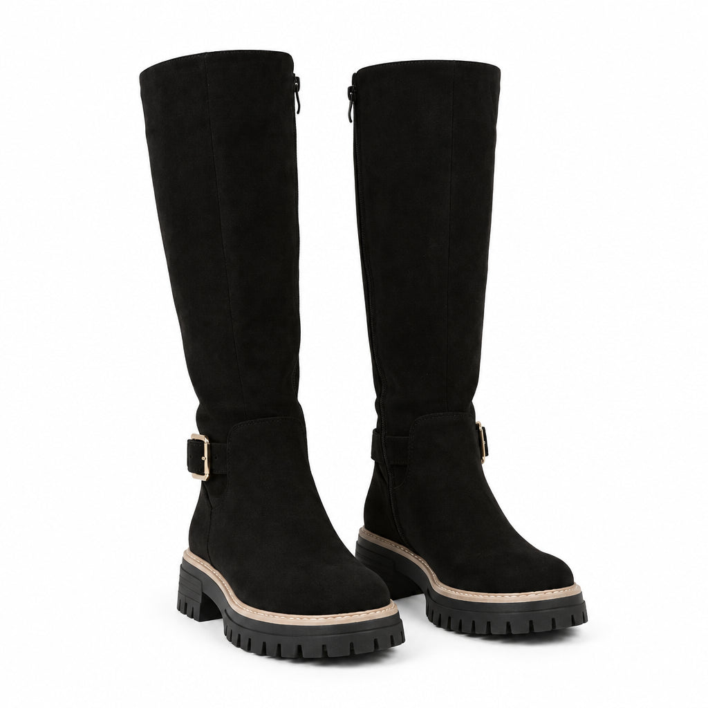 Tall Boots with Thick Non-Slip Sole