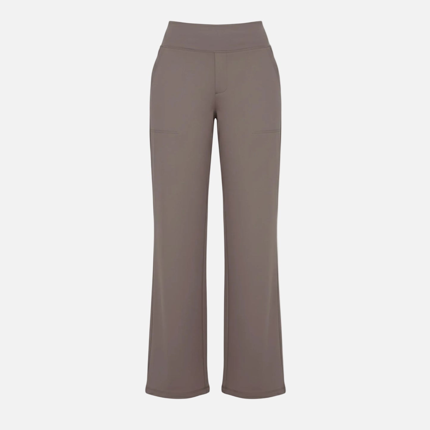 High Waisted Pants Women’s Pull-on Straight Leg