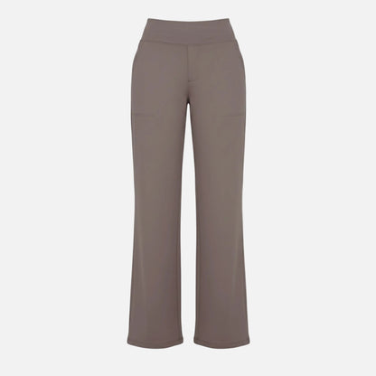 High Waisted Pants Women’s Pull-on Straight Leg