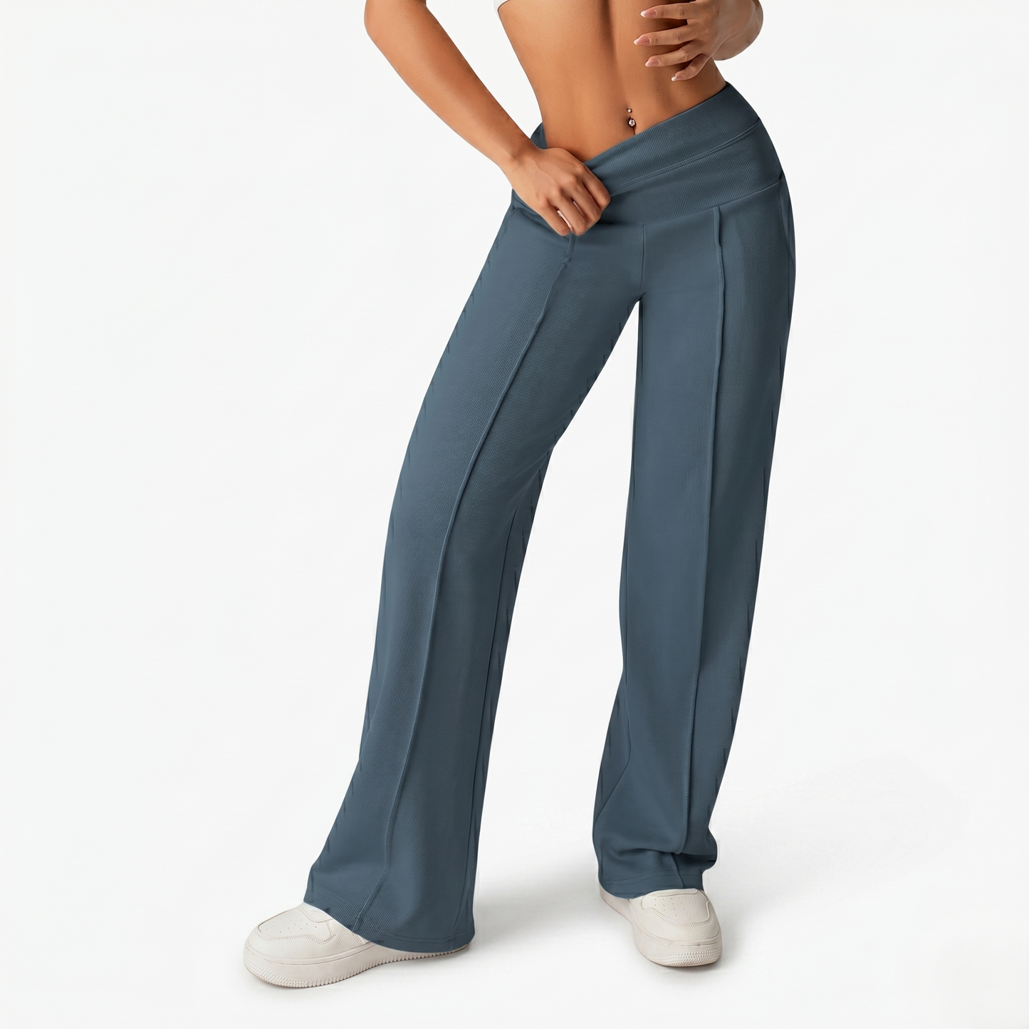 Trousers Women's High Waisted Wide Leg Stretch Yoga Pants