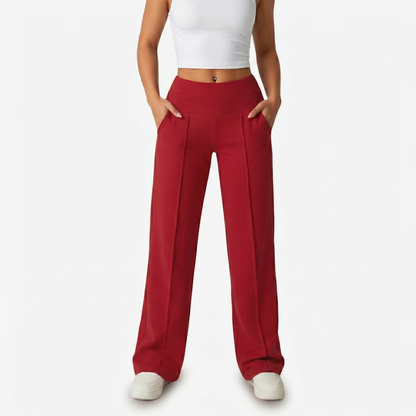 Trousers Women's High Waisted Wide Leg Stretch Yoga Pants