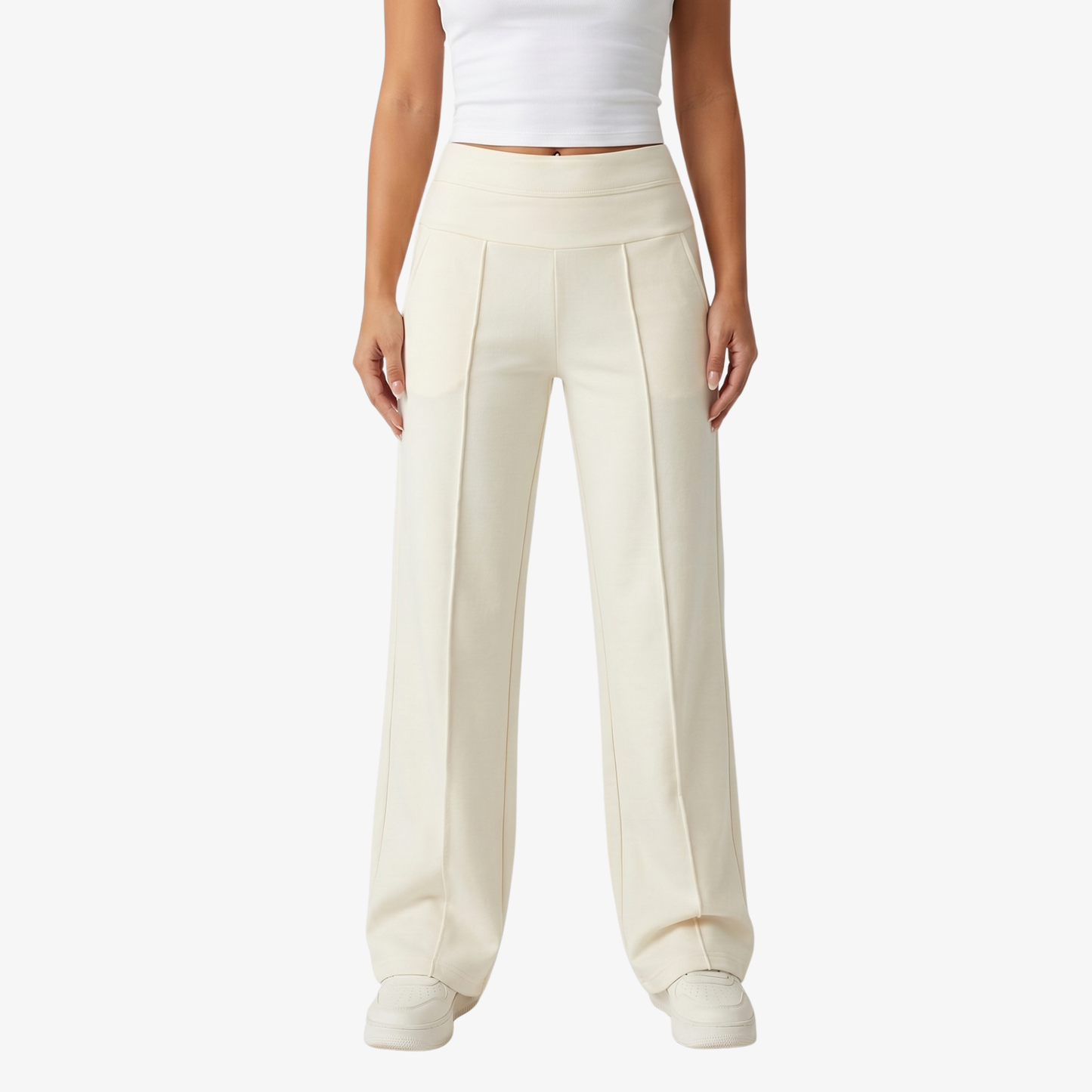Trousers Women's High Waisted Wide Leg Stretch Yoga Pants