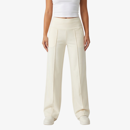Trousers Women's High Waisted Wide Leg Stretch Yoga Pants