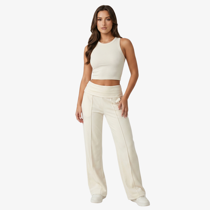 Trousers Women's High Waisted Wide Leg Stretch Yoga Pants