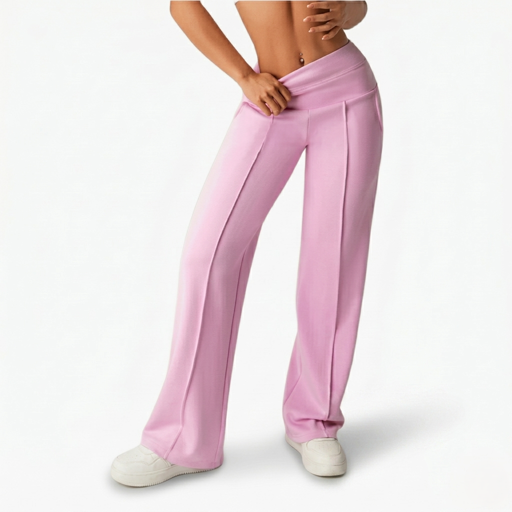 Trousers Women's High Waisted Wide Leg Stretch Yoga Pants