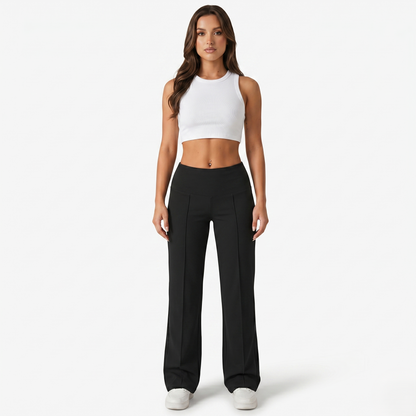Trousers Women's High Waisted Wide Leg Stretch Yoga Pants