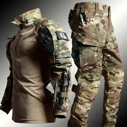 Two-Piece Men's Military Outfit - Logan
