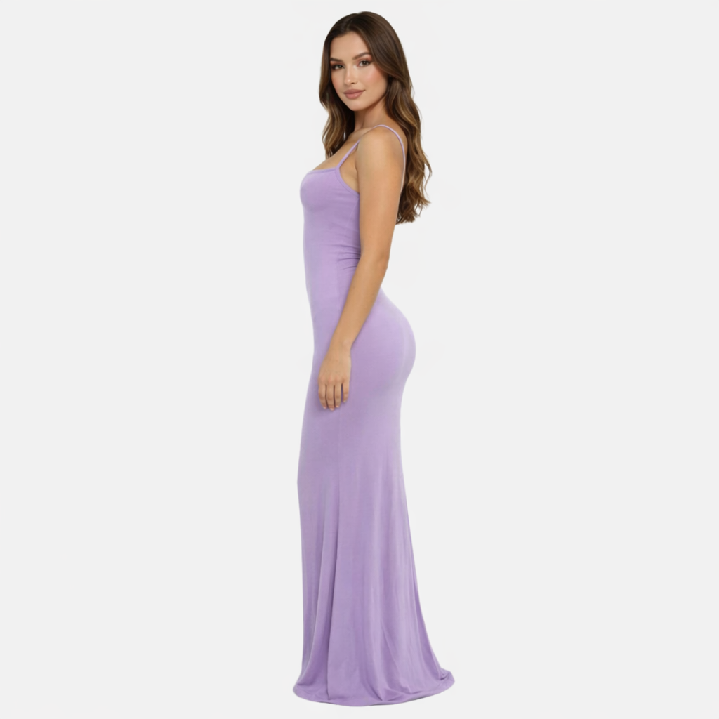 Bodycon Maxi Dress Women's Sleeveless Cami Strap