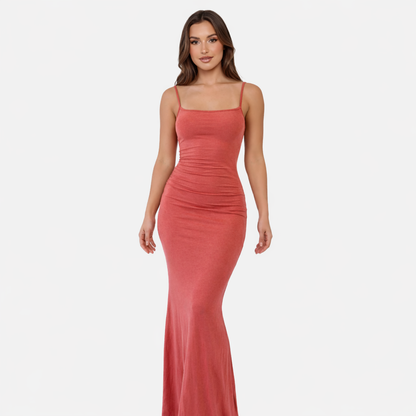 Bodycon Maxi Dress Women's Sleeveless Cami Strap