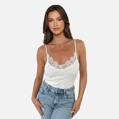Camisole Top Women's Lace Trim Spaghetti Strap