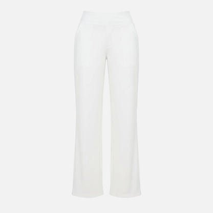 High Waisted Pants Women’s Pull-on Straight Leg