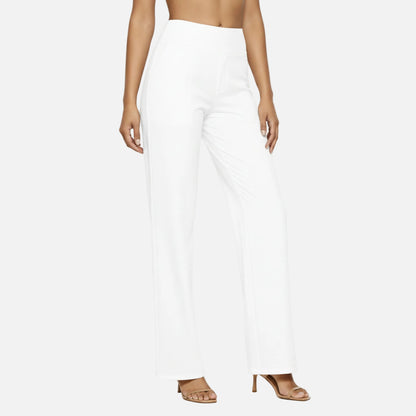 High Waisted Pants Women’s Pull-on Straight Leg