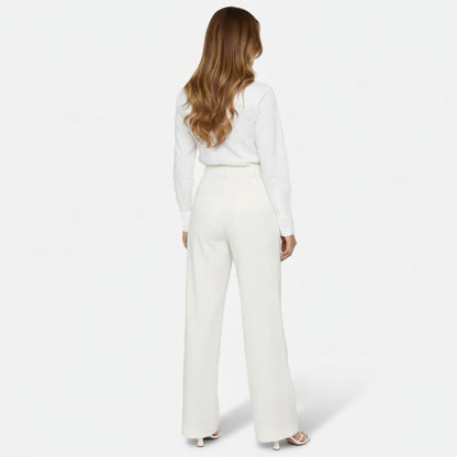 Mavenburry | Women’s High Waisted Wide Leg Tailored Trousers