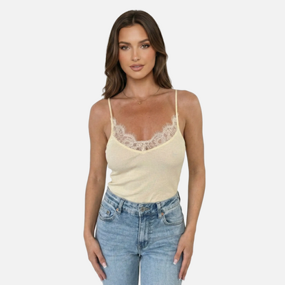 Camisole Top Women's Lace Trim Spaghetti Strap