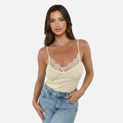 Camisole Top Women's Lace Trim Spaghetti Strap