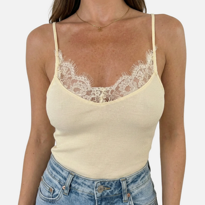 Camisole Top Women's Lace Trim Spaghetti Strap
