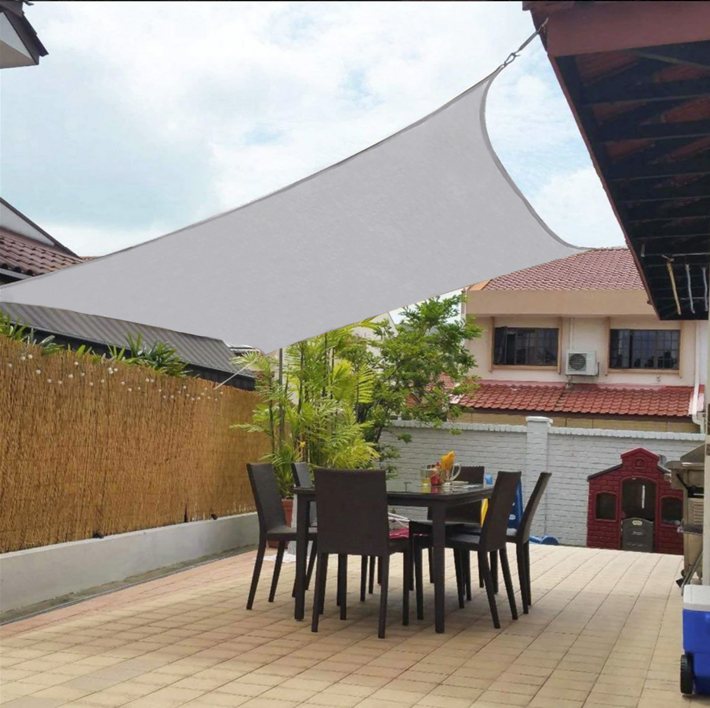 Luxury Shade Sail — Water-Repellent & UV-Resistant for Garden & Patio