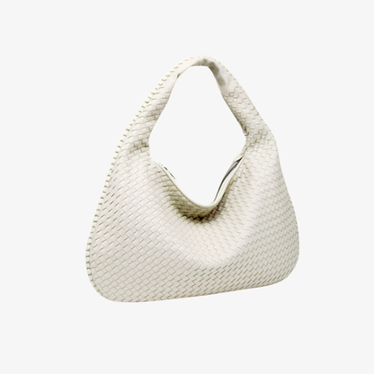 Shoulder Bag Women's Woven Leather Hobo Style