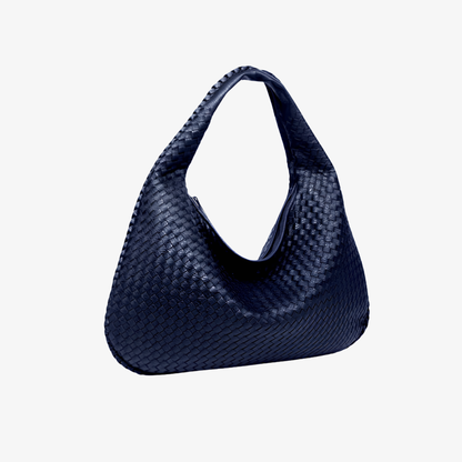 Shoulder Bag Women's Woven Leather Hobo Style