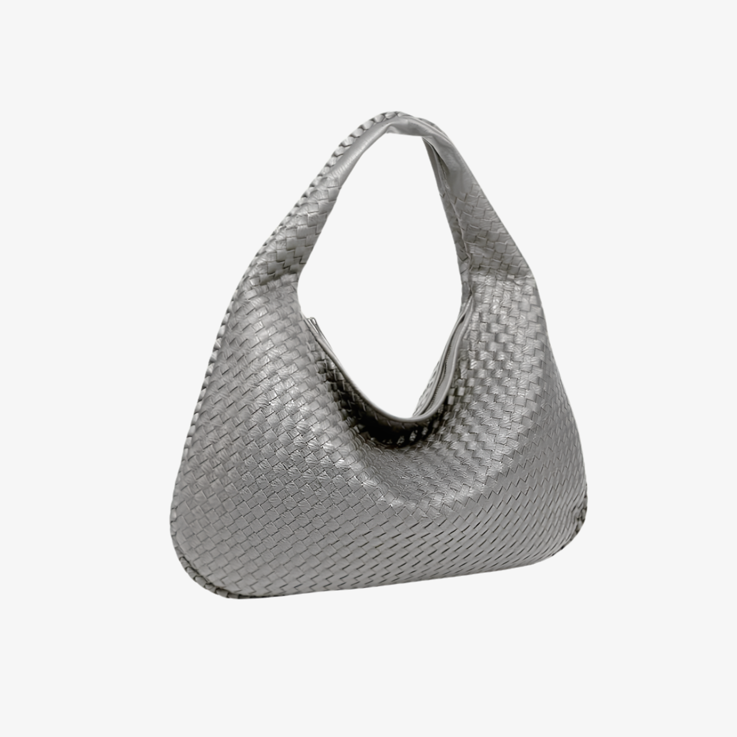 Shoulder Bag Women's Woven Leather Hobo Style