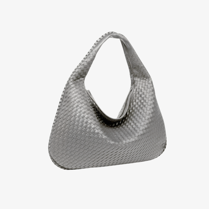 Shoulder Bag Women's Woven Leather Hobo Style
