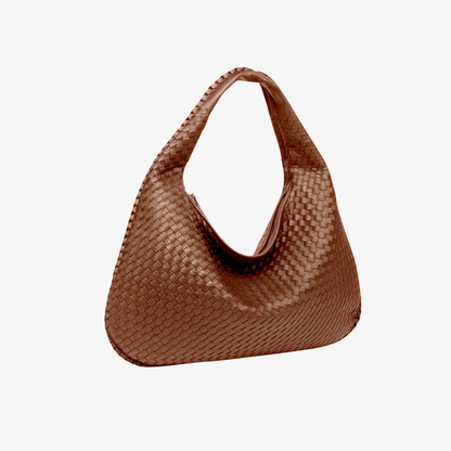 Shoulder Bag Women's Woven Leather Hobo Style