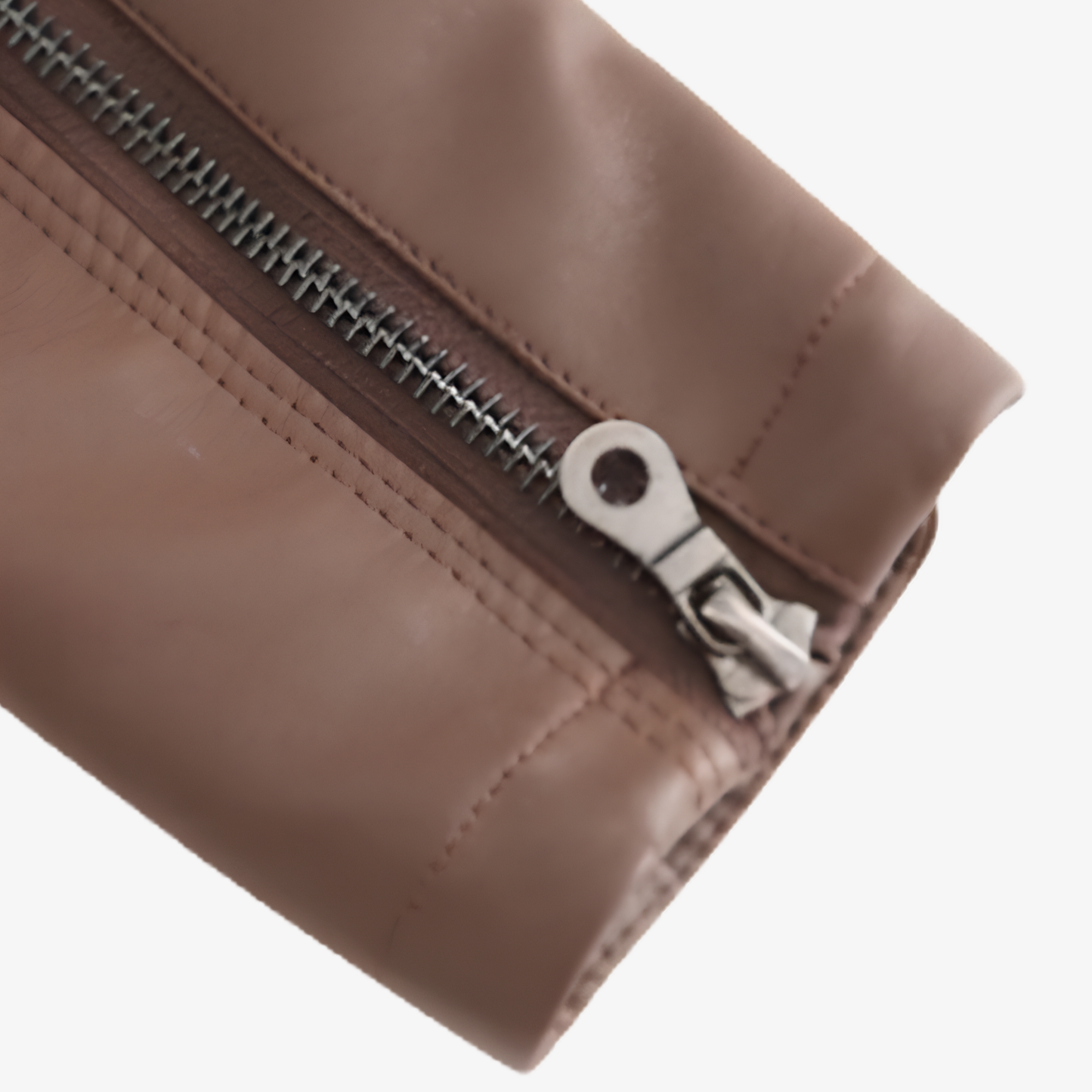 Jacket Women’s Faux Leather Zip Front Stand Collar